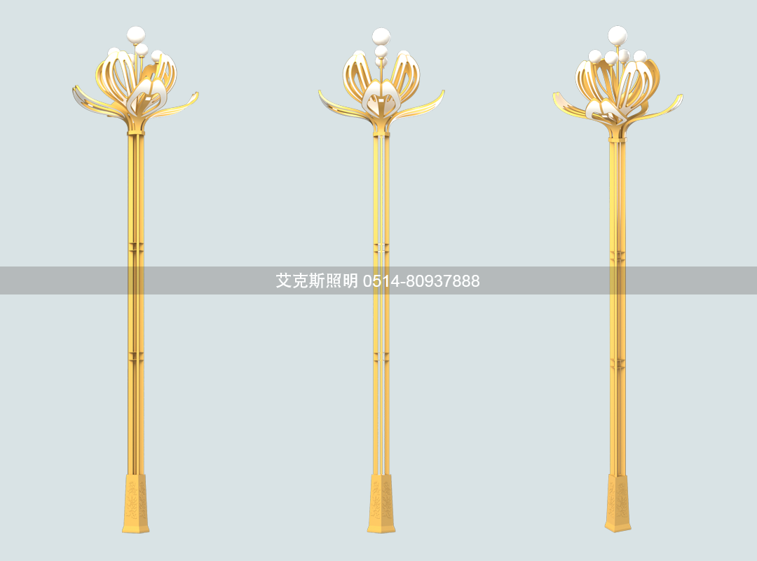 牡丹路燈設(shè)計(jì)